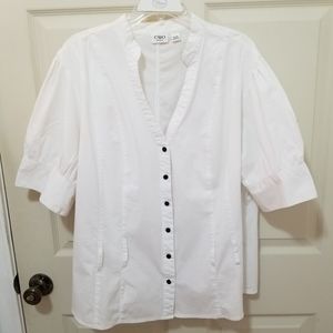 Cato White Blouse 22/24